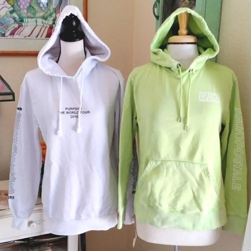 Justin Bieber PURPOSE Sweatshirt/Aeropostale Sweatshirt Bundle